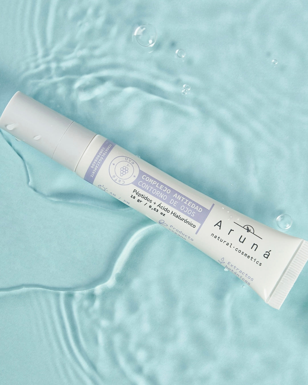 Contorno de ojos péptidos + ácido hialurónico Aruná