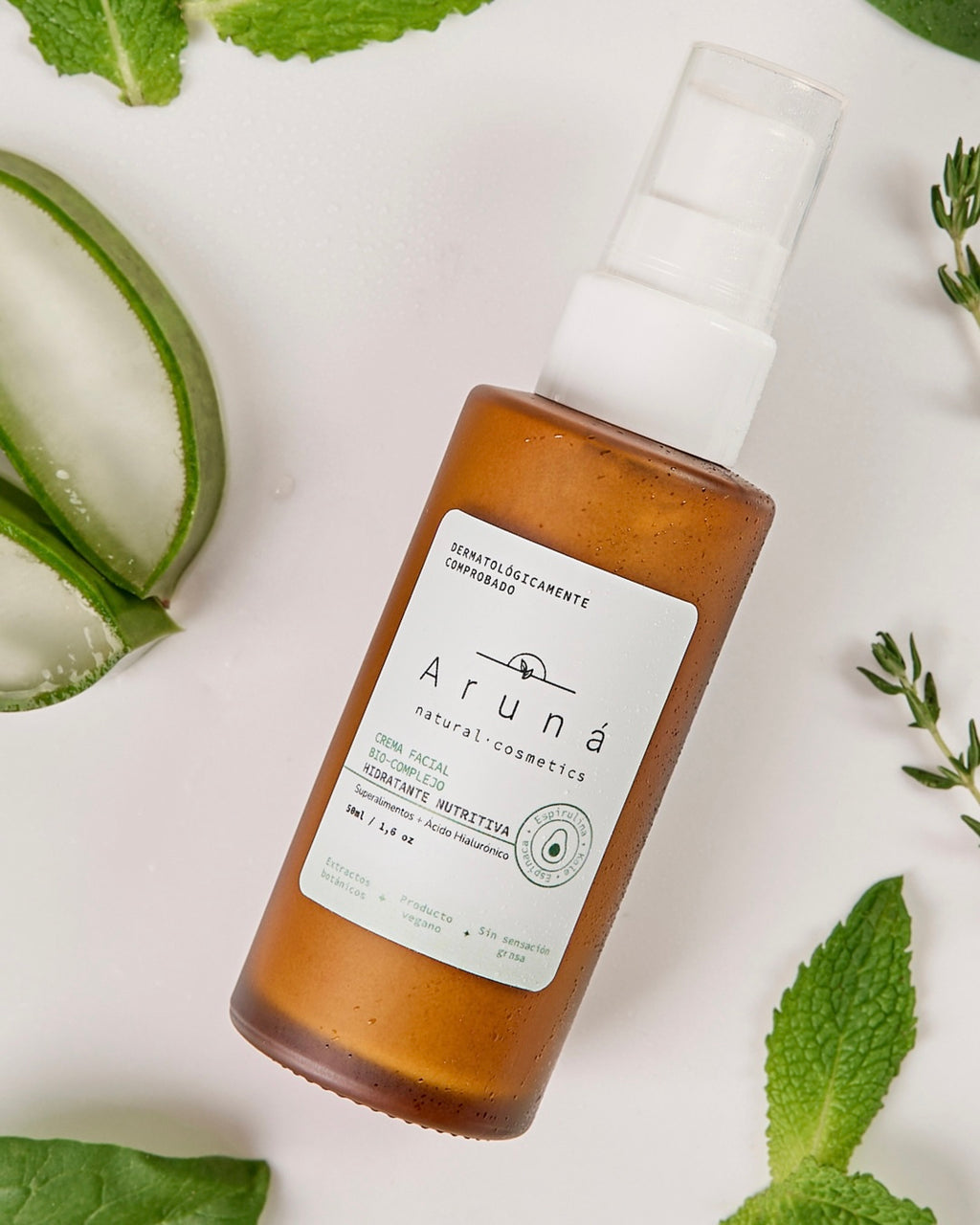 Hidratante Facial Biocomplejo Aruná