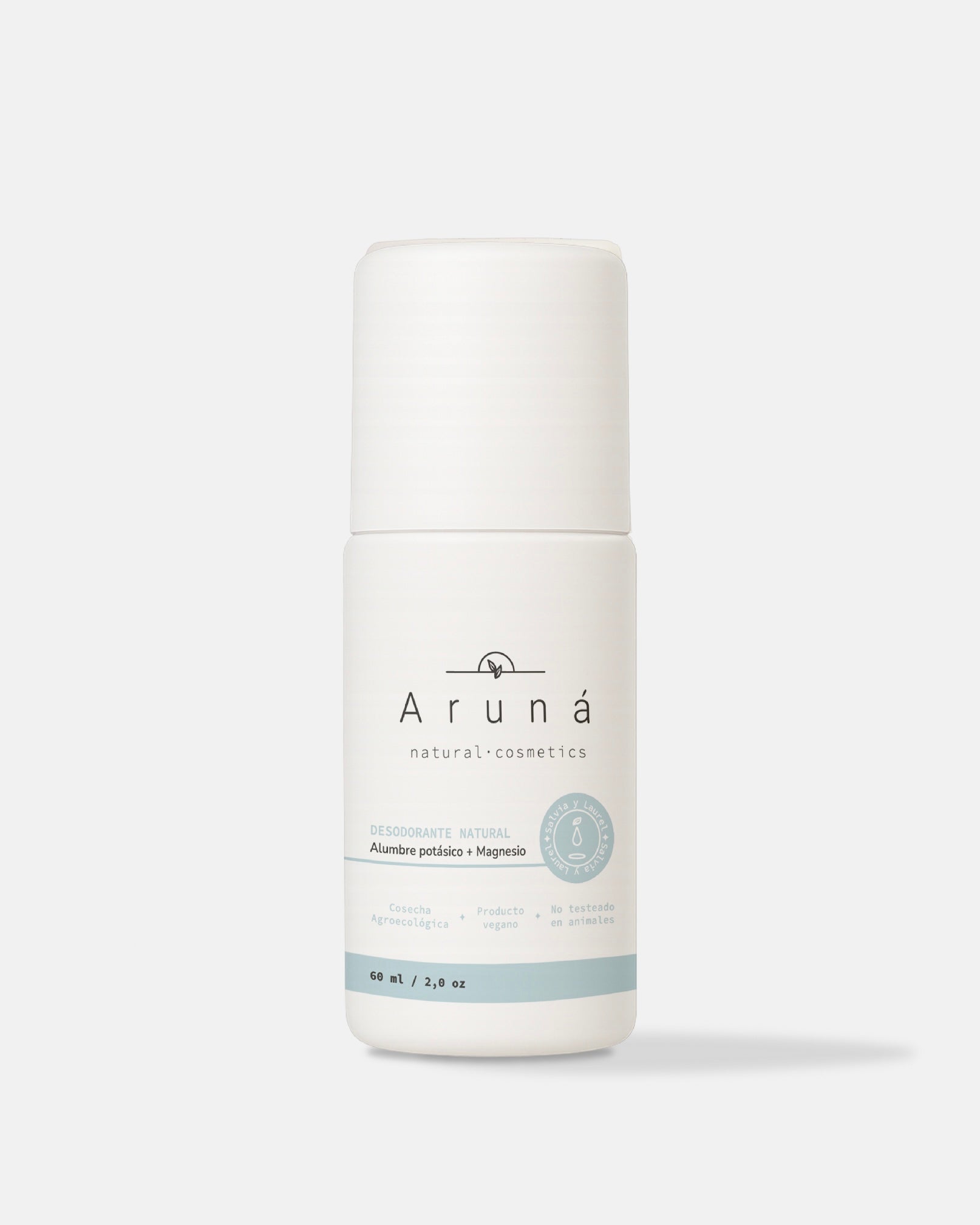 Desodorante natural en rollon Aruná - Lavanda o Salvia y Laurel