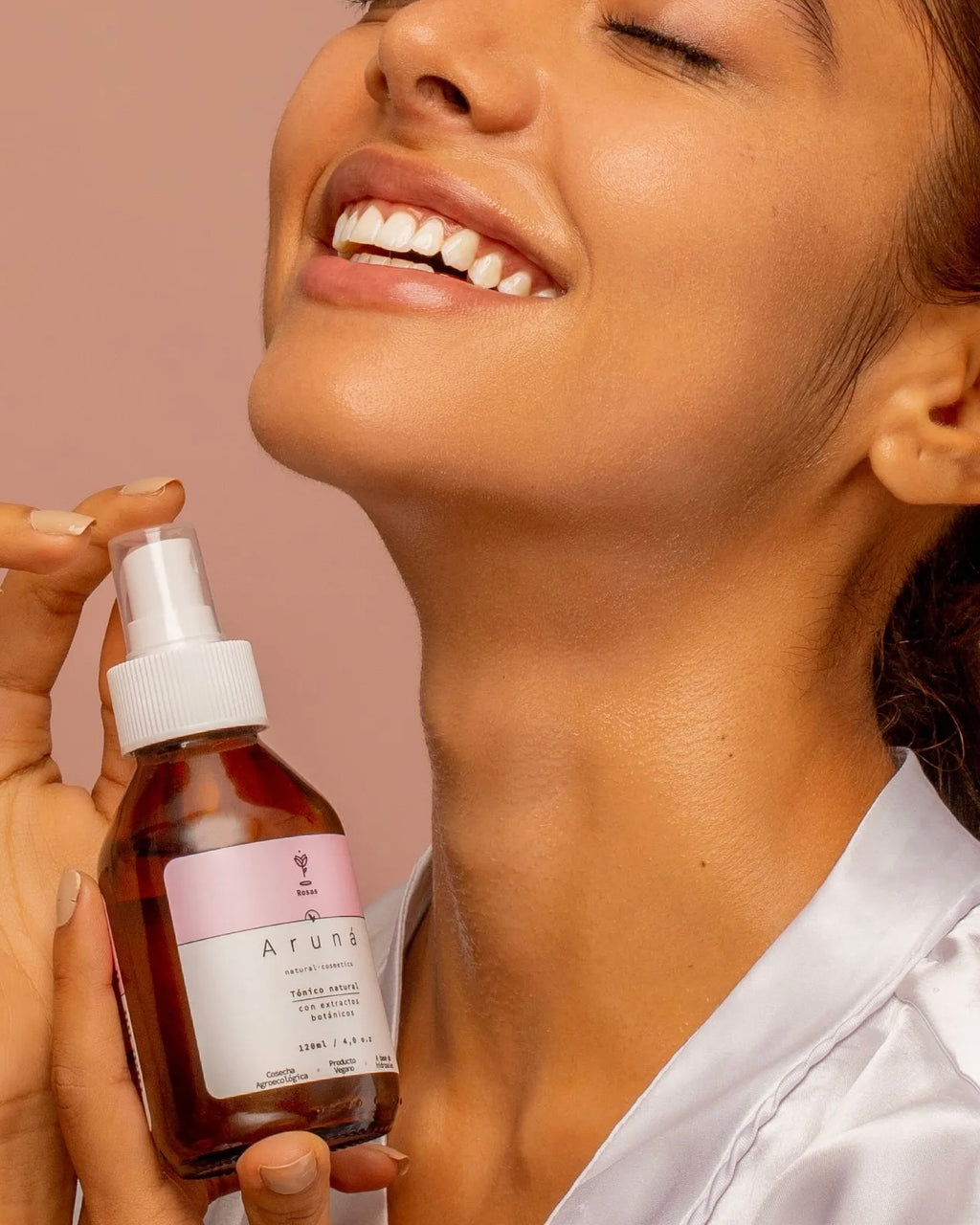 Tónico agua  de rosas Aruná