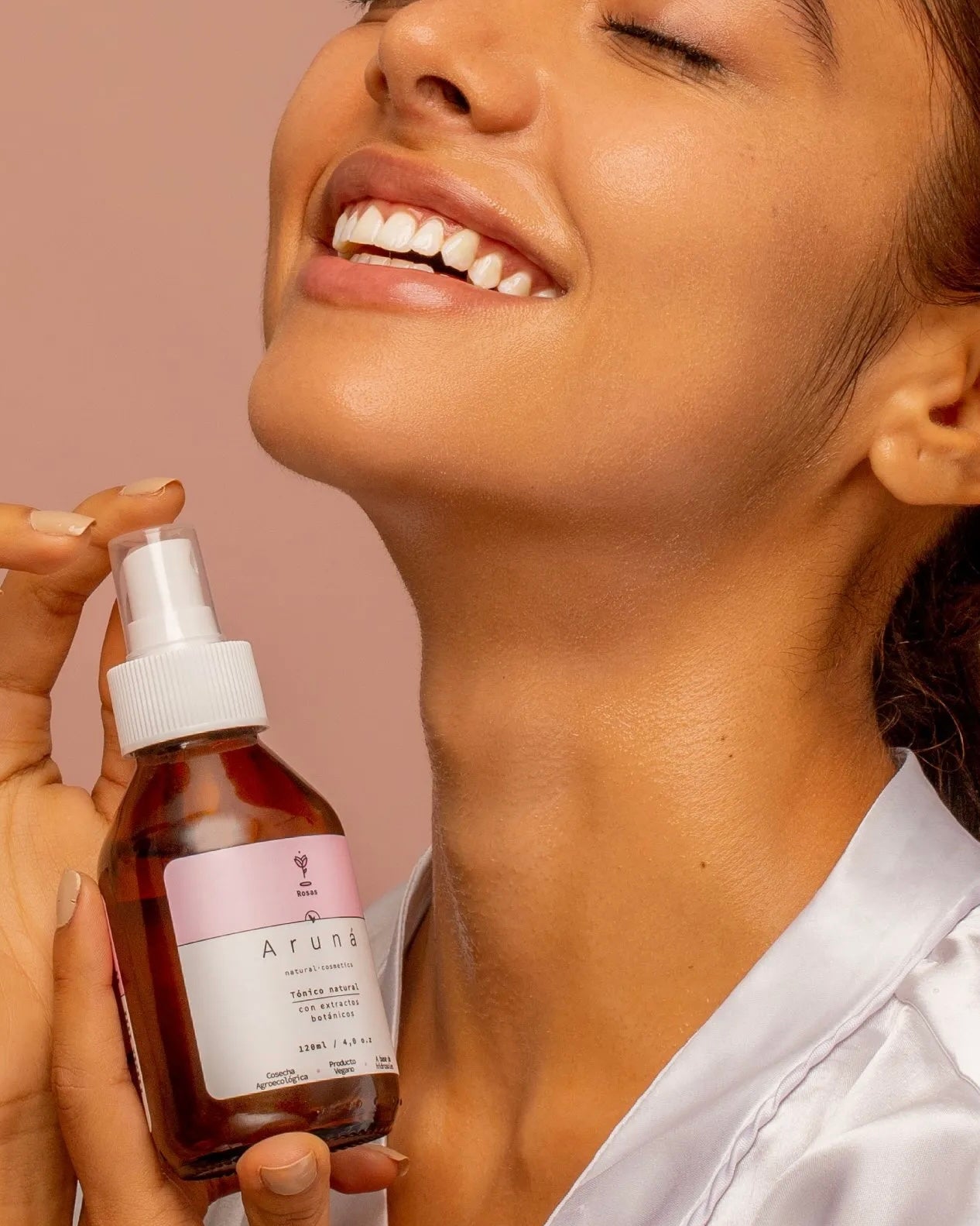 Tónico agua  de rosas Aruná