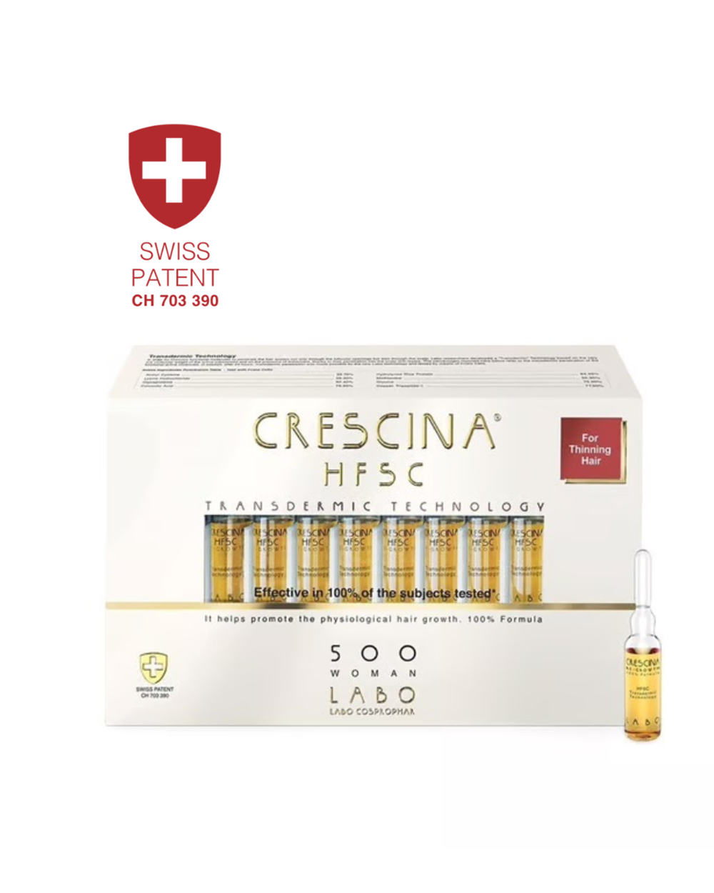 Crescina HFSC transdermic 500 woman